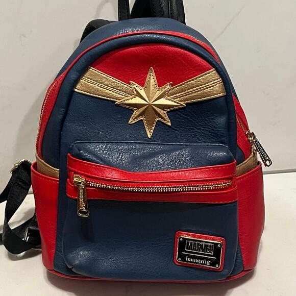 Loungefly Handbags - Captain Marvel Loungefly Mini Backpack